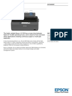 Epson LX-350 9-Pin Dot Matrix Printer Datasheet