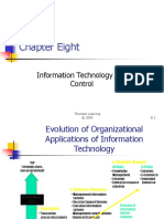 Chapter Eight: Information Technology and Control