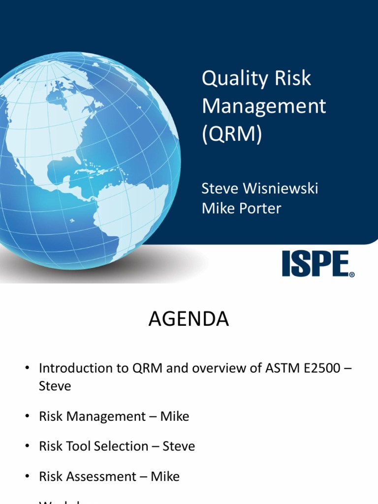 Quality Risk Management in Pharma | PDF | Risk Management | Risk