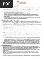 2012 Dance Movement Therapy Social Work Handouts