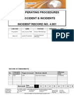 4-001 Incident Record
