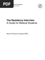 Download Residency Interview Guide by meperidine2010 SN35613241 doc pdf