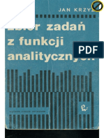 J. Krzyż - Zbiór Zadań z Funkcji Analitycznych