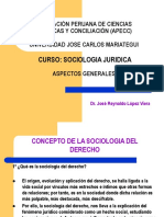 Sociologia Juridica - Maestria de Derecho Constitucional