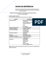 TERMINOS DE REFERENCIA Examen Medico