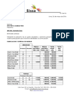 Confeccion y Entrega de Muebles Varios