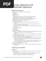 IGCSE Business 5 Answer