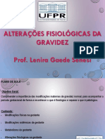 Alterações Fisiológicas Da Gravidez - Professora Lenira