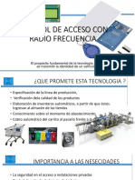 Control de Acceso Con Radio Frecuencia