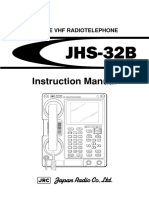 JHS 32BInstruction Manual