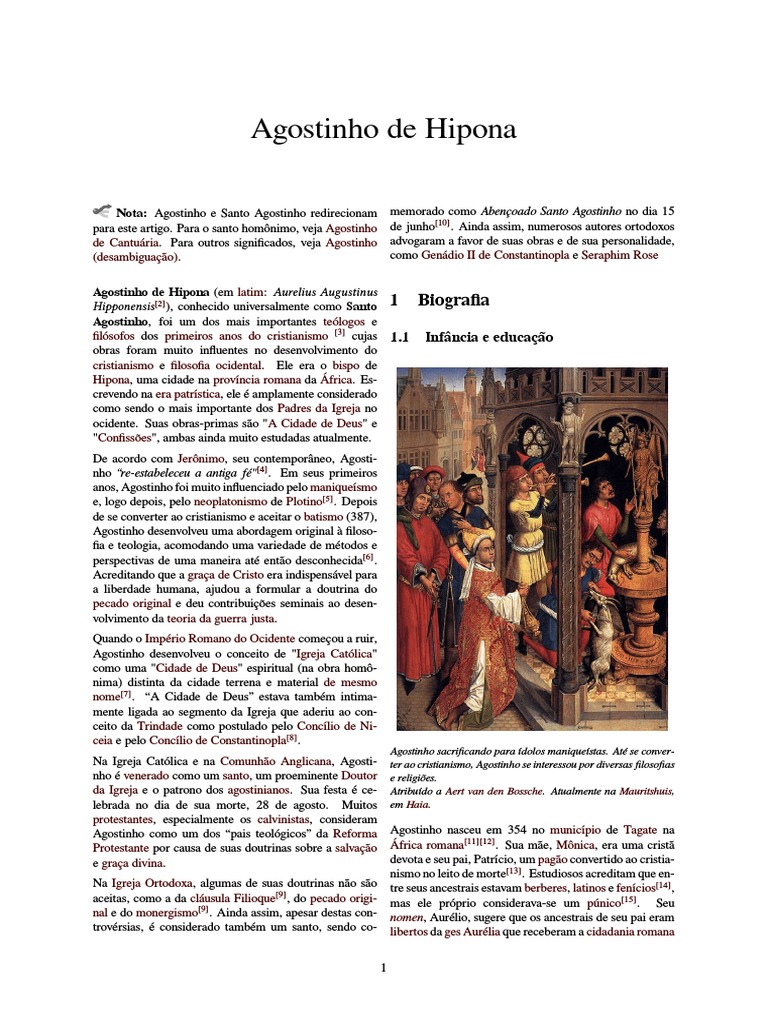 De Civitate Dei – Wikipédia, a enciclopédia livre