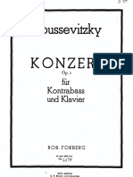 Koussevitzky-Piano Score PDF