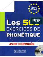 Les 500 Exercices de Phonétique