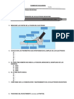 Examen de Soldadura II Itep