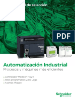 Guía esencial de selección de automatización industrial Modicon M221
