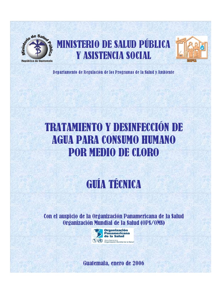 Tratamiento y Desinfección de Agua para Consumo Humano Por Medio de ...