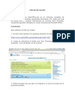 Manual de Usuario Apache OpenOffice
