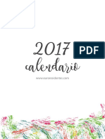 Calendario 2017 Frases