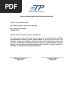 EL LLAMADO DE ATENCIÓN LABORAL POR ESCRITO O CARTA DE 