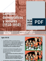 Cambios Demograficos en Chile