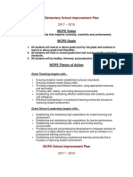 wcps elementary school improvement plan