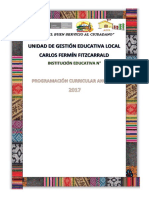 PLANIFICACIÓN CURRICULAR ANUAL LC2 ESTO 1° Y 2° GRADO