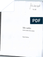 MAUSS Marcel HUBERT Henri Sobre o Sacrificio PDF