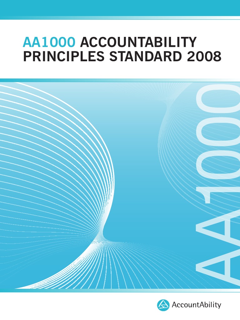 AA1000 Accountability Principles Overview | PDF