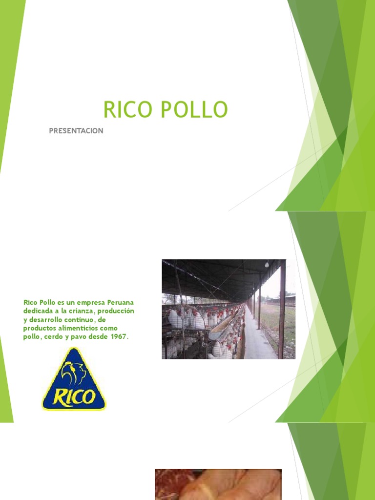 Rico Pollo | PDF | Alimentos | Comida y bebida