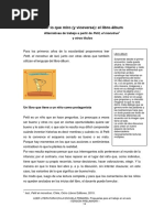 Leer Lo Que Miro (Y Viceversa) El Libro Ãlbum. (1er Ciclo)