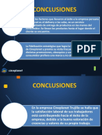 Conclusiones Recomen y Entrevista