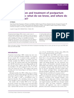 The Prevention and Treatment of Postpartum Haemorrhage: What Do We Know, and Where Do We Go To Next?