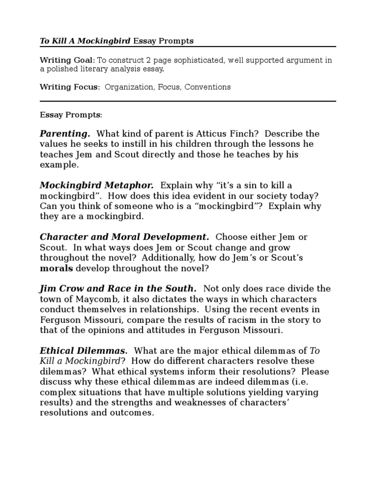 To kill a mockingbird essay prejudice picture