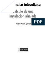 Energía Solar PV - Cálculo de Una Instalación Aislada - Marcombo - Indice