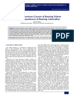 Causes of Bearing Failures PDF