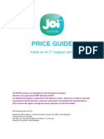 Joi Mobile Price Guide