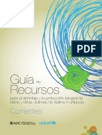 Guia de Recursos para abordaje y protección Corrientes