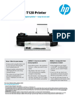 HP Designjet T120 Printer: The Most Affordable HP Designjet Printer - Easy To Use and Ultra Compact