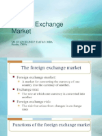 Foreign Exchange Market