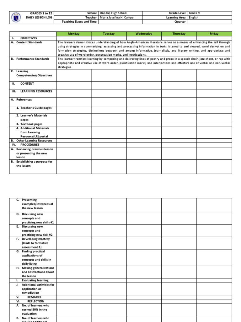 blank-dll-grade-9-docx-evaluation-concept