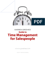 Guide To Time Management For Salespeople