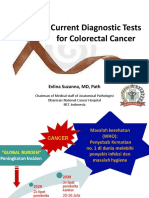 Current Diagnostic Tests For Colorectal Cancer: Evlina Suzanna, MD, Path