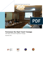 BRT Planning for Transjogja, Institutional Assessment Management Package of Transjogja