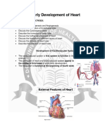 Early Development of Heart: Learning Objectices