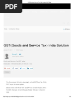 GST India Solution - All SAP Notes PDF