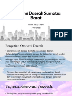 Otonomi Daerah Sumatra Barat (PKn)