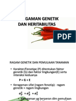 Keragaman Genetik Dan Heritabilitas