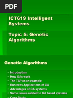 Topic 5 Genetic Algorithms