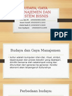 BUDAYA, GAYA MANAJEMEN DAN SISTEM BISNIS.pptx