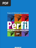 Perfil dos Municípios Brasileiros